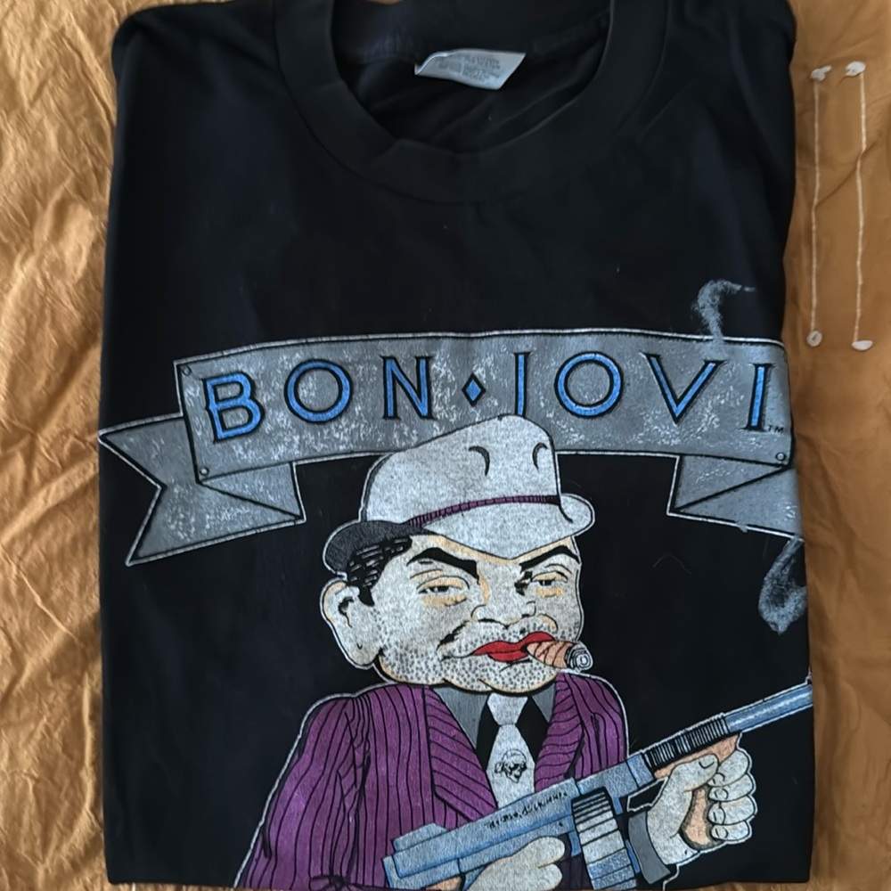 Vintage t shirt Bon Jovi original concert